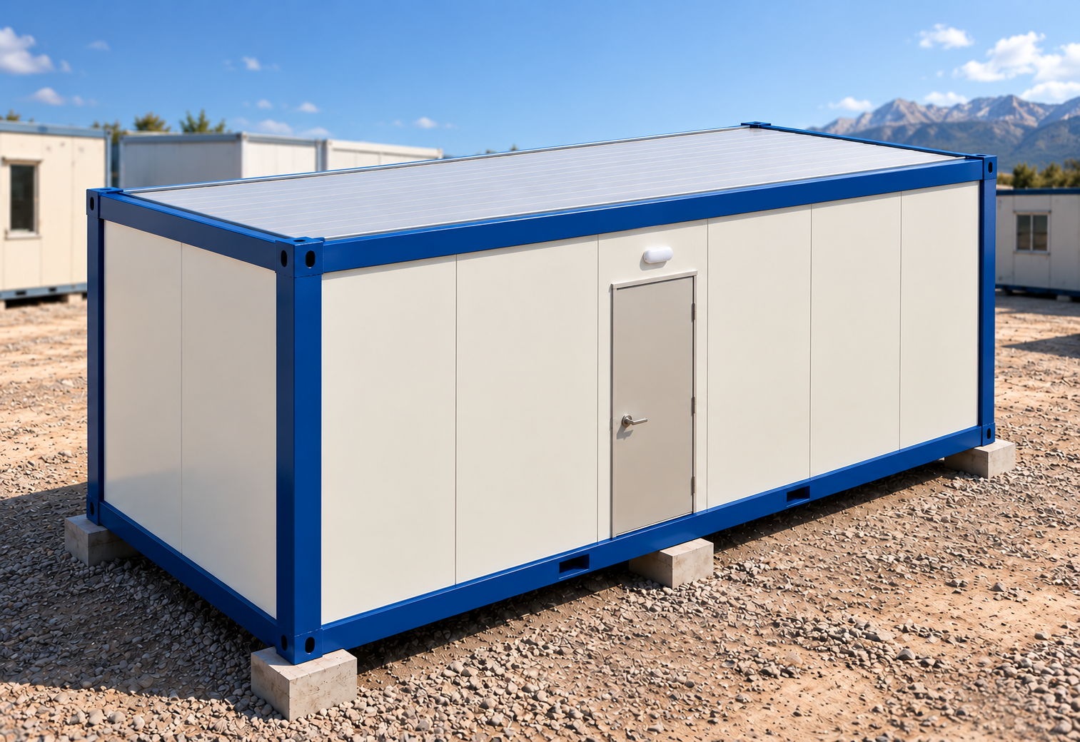 Módulo de baño básico prefabricado MODUX