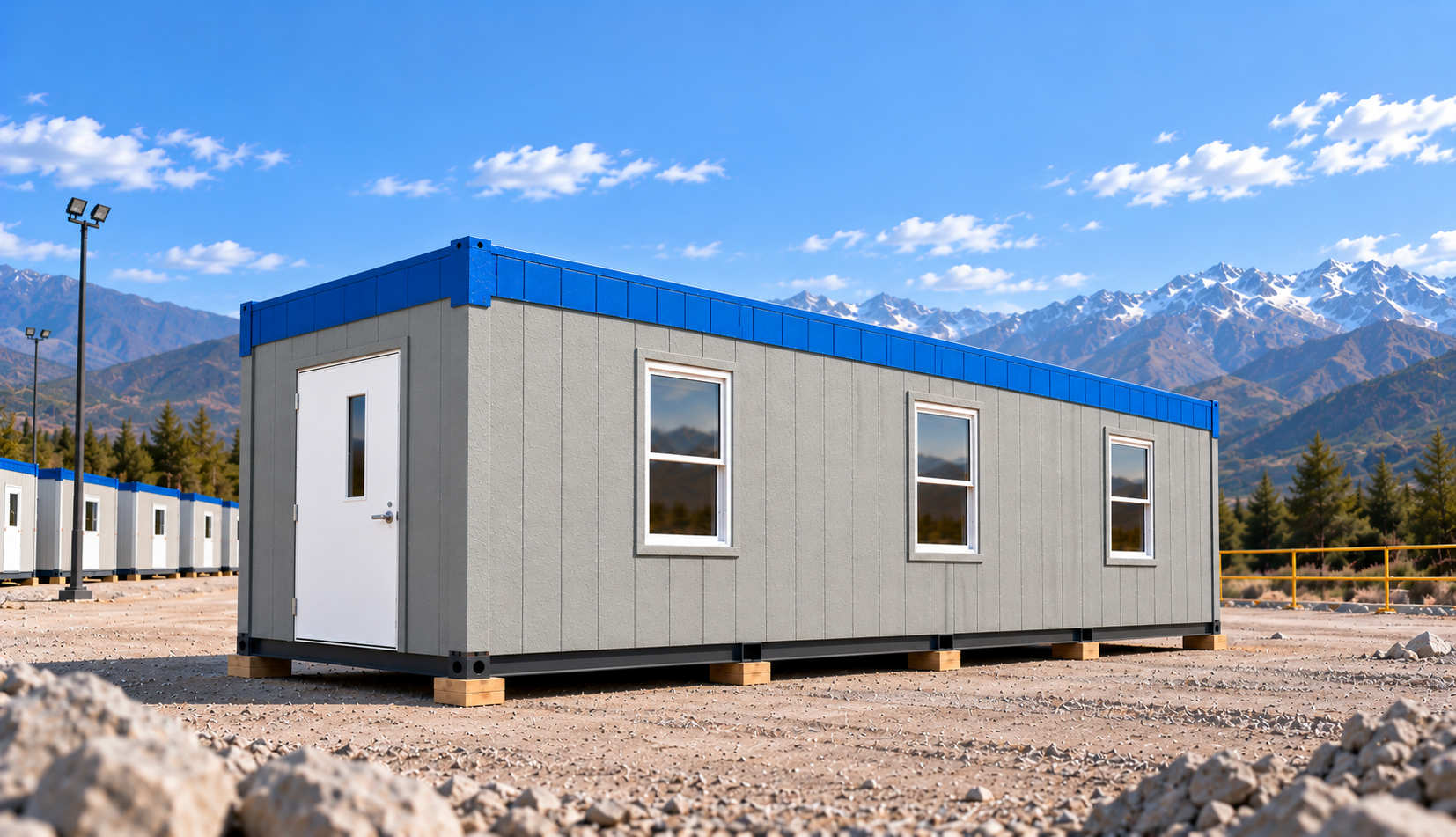 Módulo de oficina grande MODUX 2.4 x 12 m
