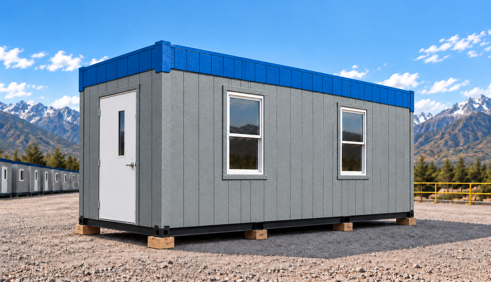 Módulo de oficina mediana MODUX 2.4 x 9 m